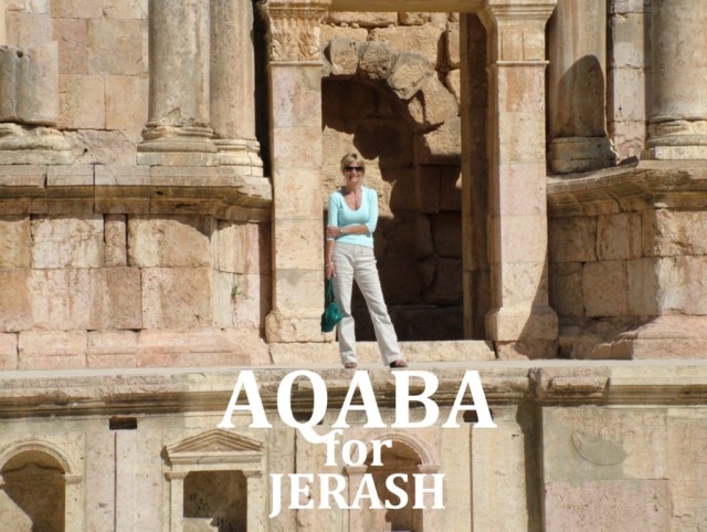 AQABA port for an ambitious trip to the greatest Roman ruins in Jerash, Jordan