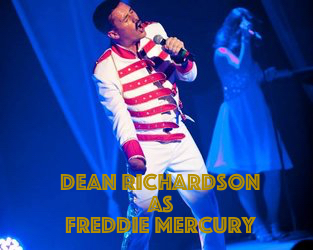 Dean Richardson as Freddie Mercury – the best we have seen anywhere