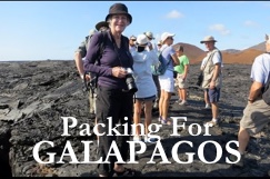 Galapagos, what to pack