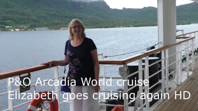 P&O Arcadia World Cruise with presenters David & Elizabeth