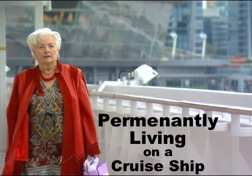 Living permanently on a cruise ship