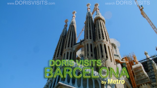 Barcelona, metro to Sagrada Familia and walking tour back to port