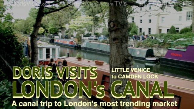 Visit London, Canal from Little Venice to Camden Market