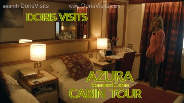 P&O Cabin Tour, Standard Cabin on P&O Cruise Ship AZURA