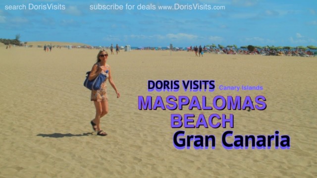 Gran Canaria, Maspalomas Beach by public bus from cruise terminal