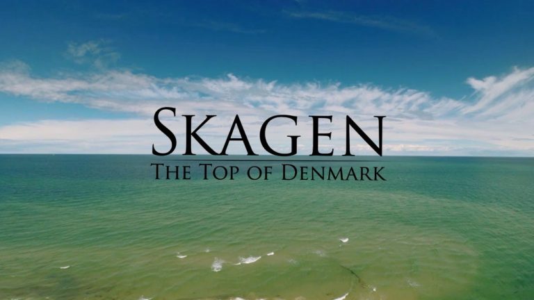 Skagen, Denmark – DRONE film. Skagen seen from the sky