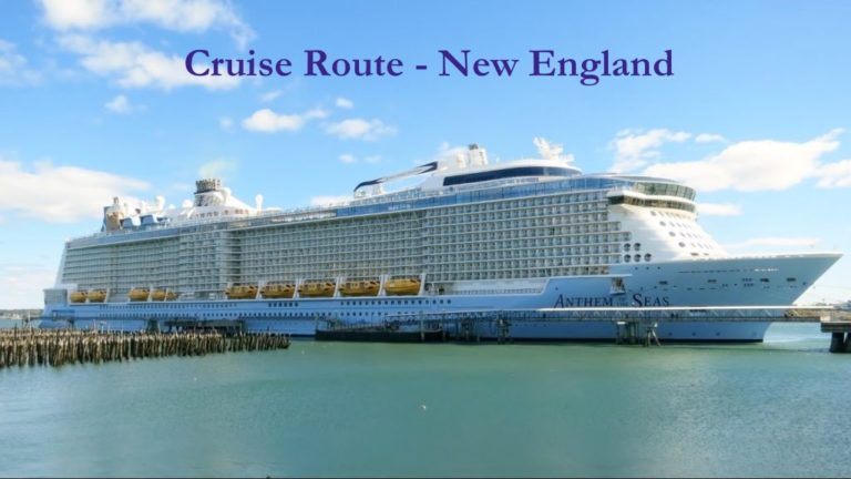 Cruise Route – Canada and New England Cruise, Anthem of the Seas
