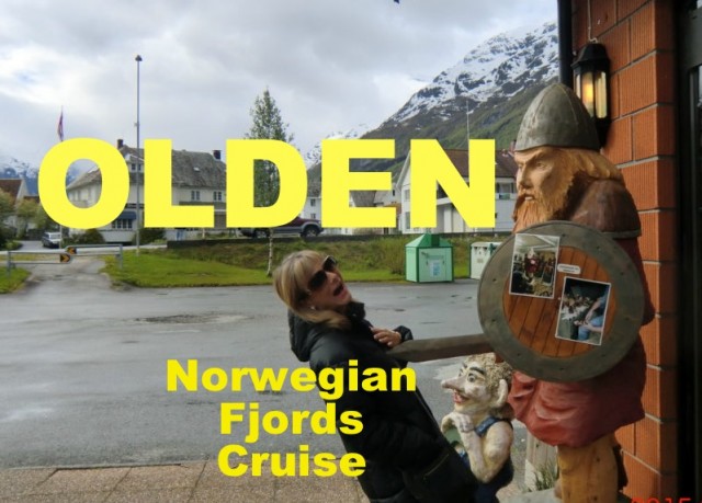 Olden, a cruise stop in the Norwegian Fjords