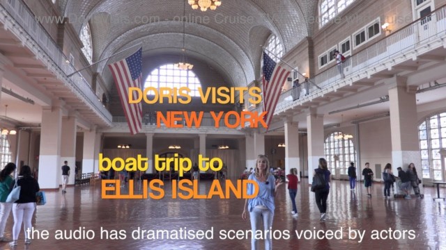 New York, Ellis Island explained – Jean is there for Doris Visits.