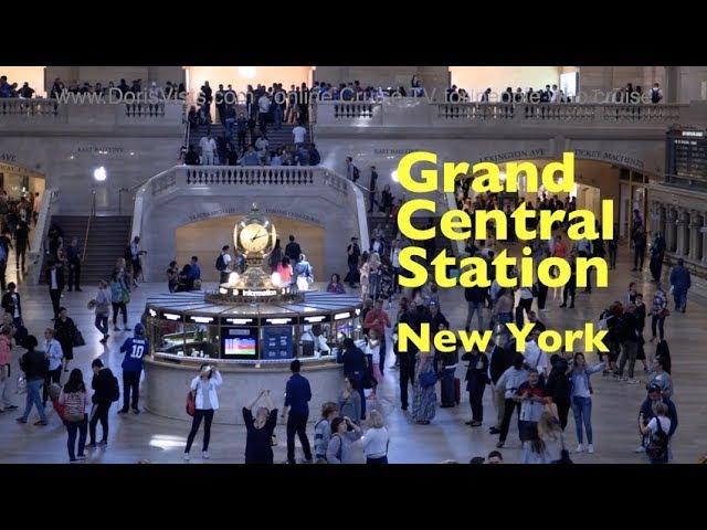 New York, Grand Central Station – on the Big Bus Purple route