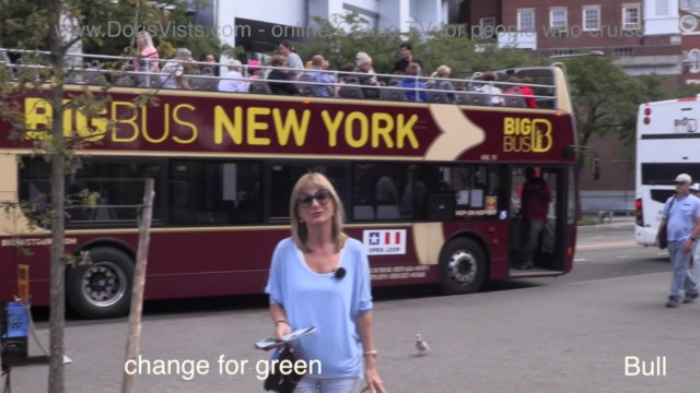 New York Uptown Bus Tour, the Big Bus Blue Route, Park and where John Lennon was tragically shot