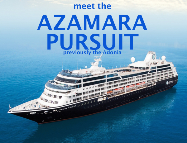 Adonia sold, meet the AZAMARA PURSUIT