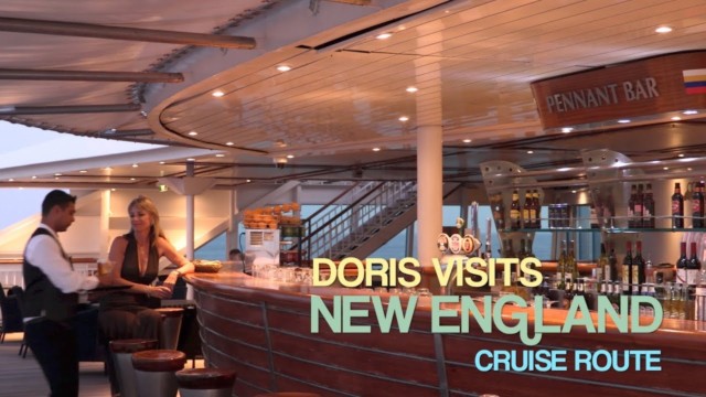 New England Cruise Route. Typical New England Cruise.