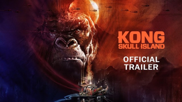 Kong: Skull Island a film playing on board ship, especially on the Pacific routes.