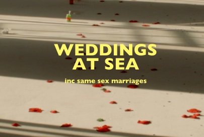 Marriage at sea, But huge disaster for same sex marriage at sea