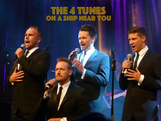 The 4 Tunes – West End leading men on a ship near you