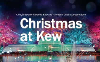 Kew Gardens - a Christmas Experience crafted in lights from Nov 22nd