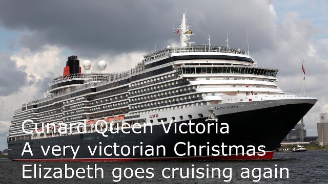 Queen Victoria decked out with holly for Christmas