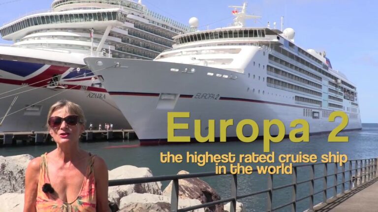 MS Europa 2 – the highest rated cruise ship in the world !!