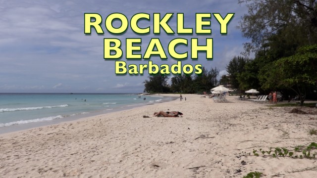 Rockley Beach, Barbados. Quieter than Carlisle Bay, and maybe cheaper!