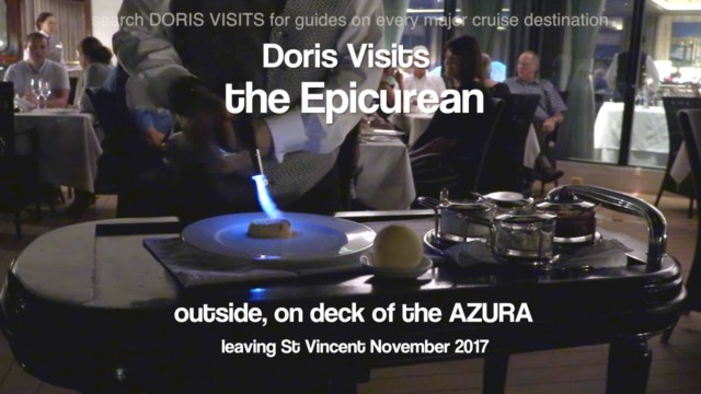 Epicurean – Fine Dining restaurant option at P&O