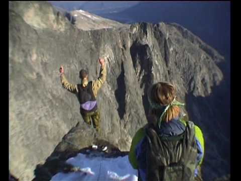 Jumping off the mountain is unlikely to be a ship arranged tour at the Troll Wall