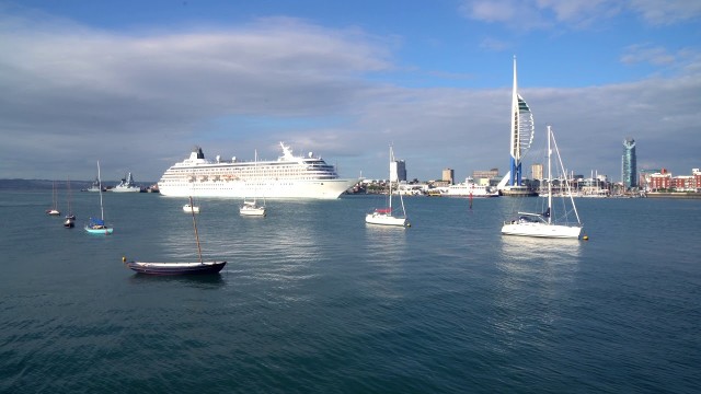 Portsmouth – a naval base or a cruise port?
