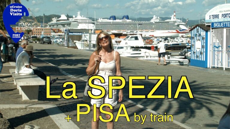 Pisa City Guide, from La Spezia. Jean films the town for Doris Visits