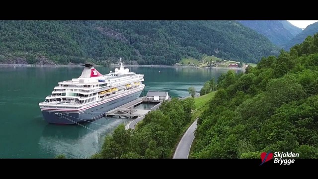 Skjolden Drone – filmed from above it looks fantastic