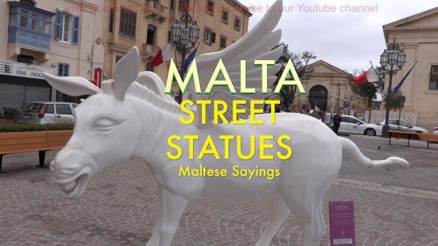 Malta Street Art and Statues