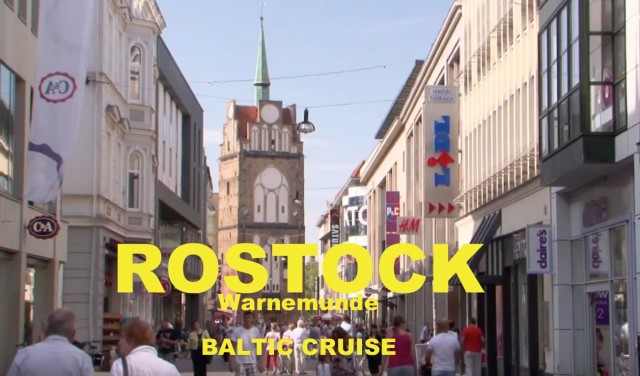 Rostock port - Warnemunde's other port - see Jean's great film for Doris Visits