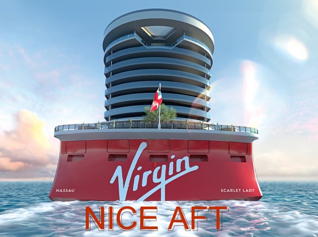 We look at the back of Virgin Voyages new ship and ask …