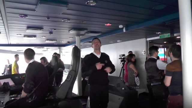 Quantum of the Seas – Bridge Tour with Captain