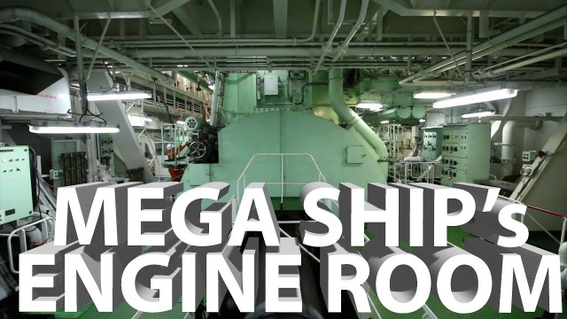 ENGINE ROOM TOUR