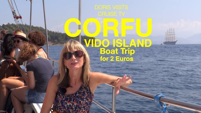 CORFU – Vido Island cheapest boat trip around