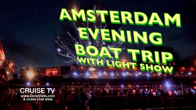 Amsterdam Evening Boat Trip with Light Show