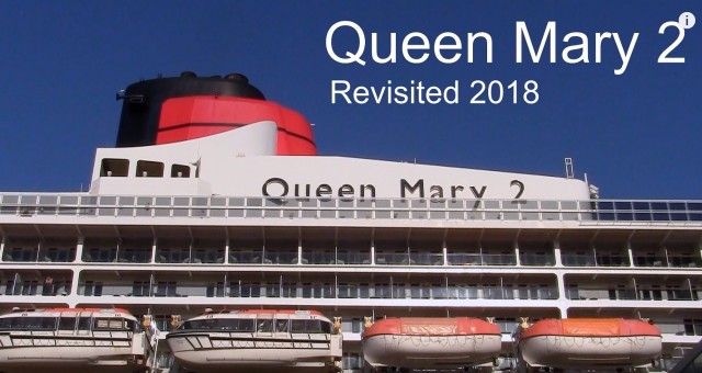 QM2 – David and Elizabeth film the revitalised Cunard Queen Mary 2 for Doris Visits