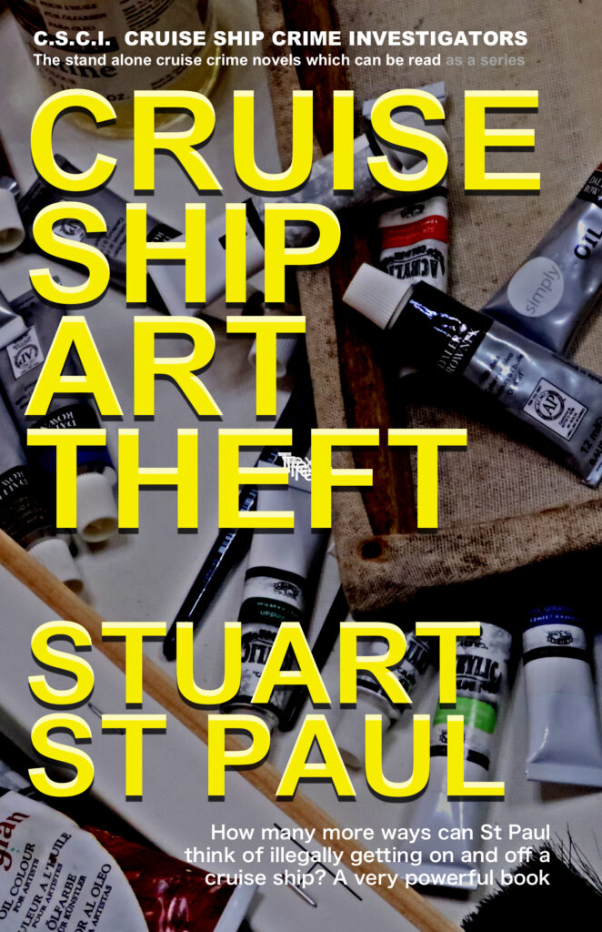 CRUISE NOVEL - CRUISE SHIP ART THEFT