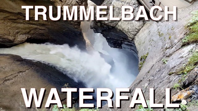 TRÜMMELBACH FALLS, Lauterbrunnen Valley, near Interlaken, Switzerland