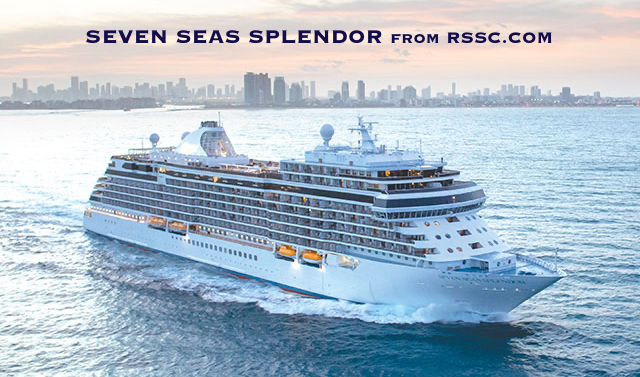 SEVEN SEAS SPLENDOR – inaugural cruise from Southampton