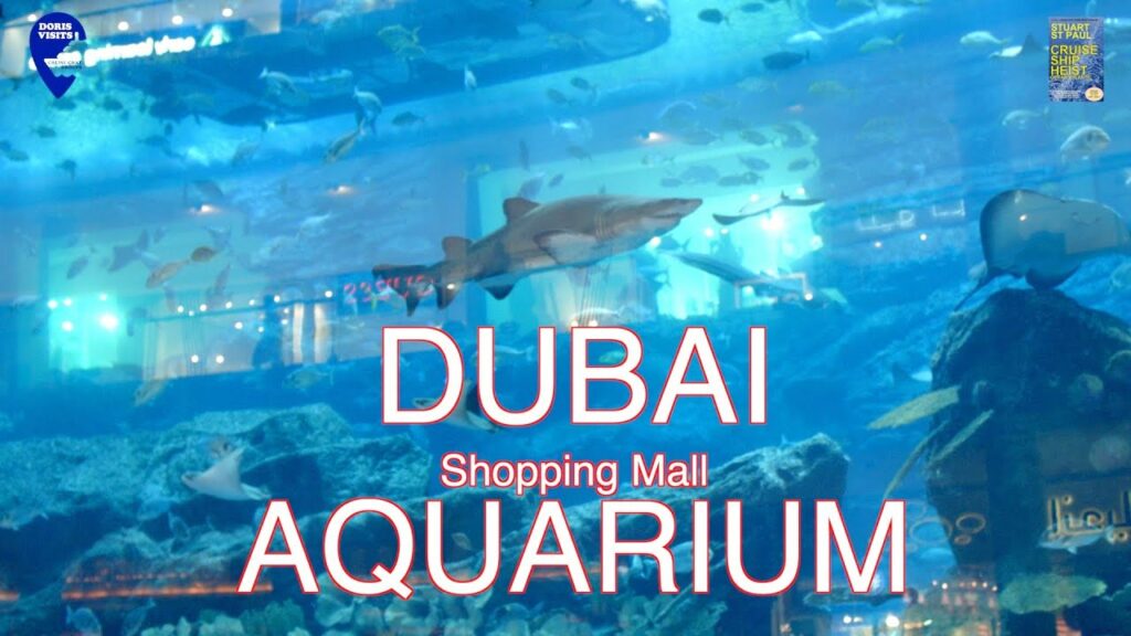 Dubai Aquarium is in the shopping mall