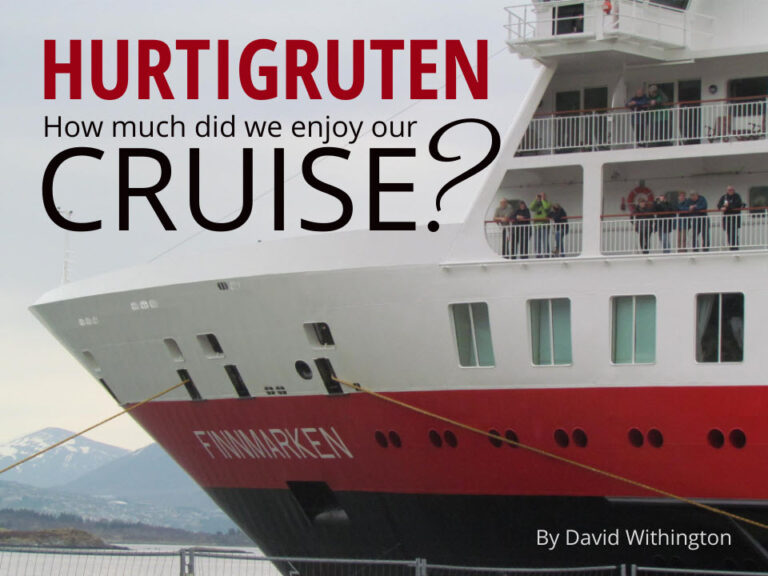 Our Hurtigruten Cruise Ship, the MS Finnmarken – report by David Withington