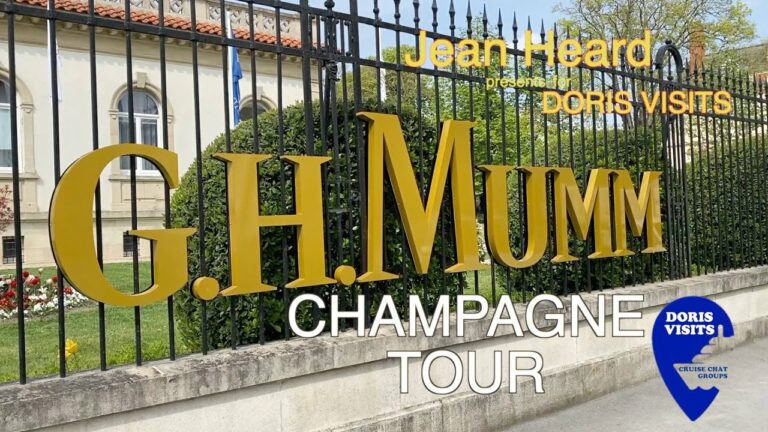 G. H. Mumm champagne tour. Reims, France
