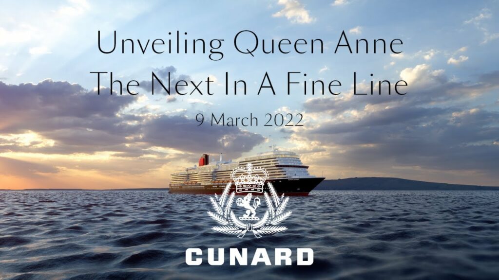 QUEEN ANNE, new Cunard ship.  First captain is Inger Klein Thorhauge