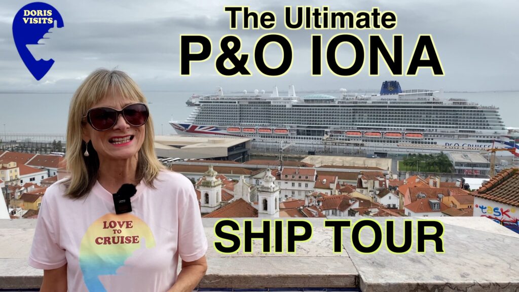 P&O IONA - the ultimate ship tour of this huge ship - and the My Holiday App