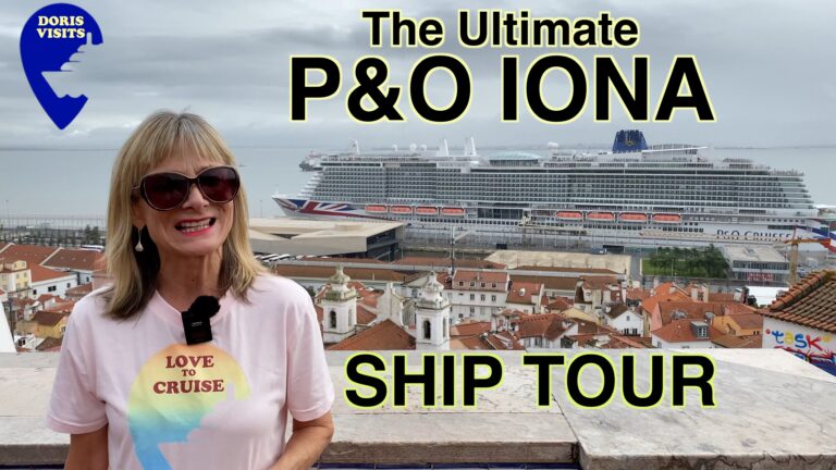 P&O IONA – the ultimate ship tour of this huge ship – and the My Holiday App
