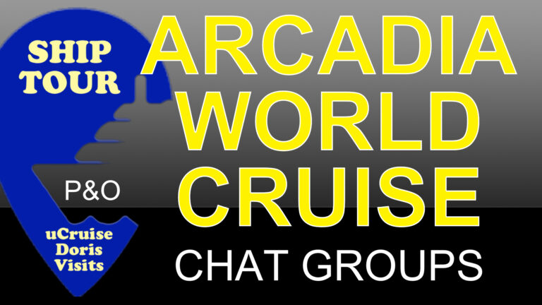 P&O ARCADIA world cruise J301, J401, J501
