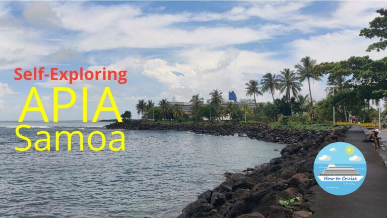 Apia, Samoa – self exploring with David from How To Cruise