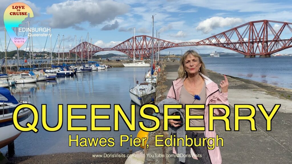 Queensferry. Tendering to Hawes Pier under the Forth Bridge and taking the X99 into Edinburgh.