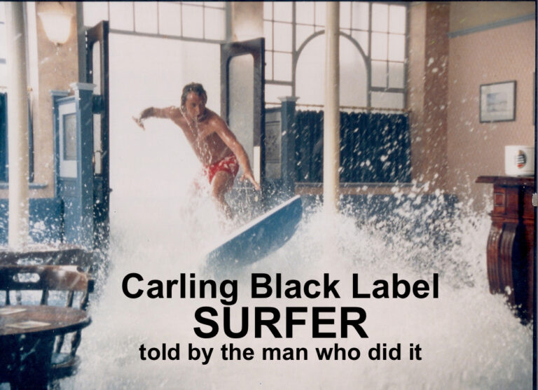 Carling Black Label – Surfer – one of the most iconic commercials ever